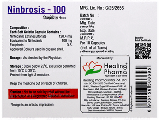 Ninbrosis 100 Capsule 10