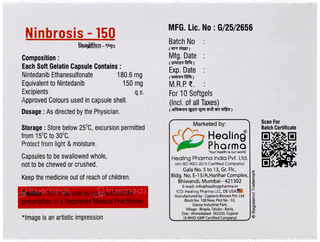Ninbrosis 150 Capsule 10