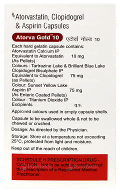 Atorva Gold 10 Capsule 10