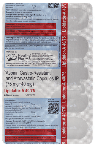 Lipidator A 40/75 Capsule 10