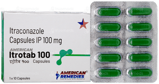 American Itrotab 100 Capsule 10