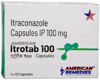 American Itrotab 100 Capsule 10