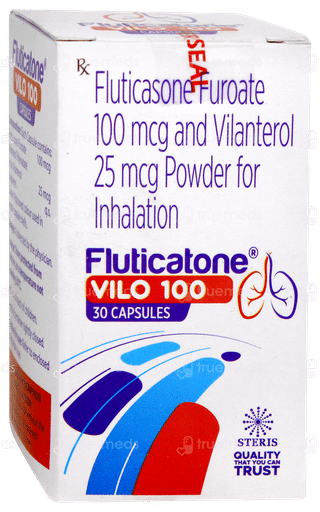 Fluticatone Vilo 100 Capsule 30