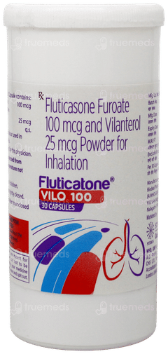 Fluticatone Vilo 100 Capsule 30 Fluticatone Vilo 100 Capsule 30