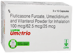 Lupin Umetrio 3 Pack Of 10 Capsules