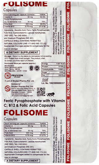 Folisome Capsule 10