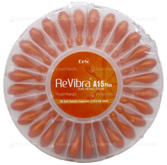 Revibra A15 Plus Pure Retinol Cream 0.5Ml Pack Of Capsule 28