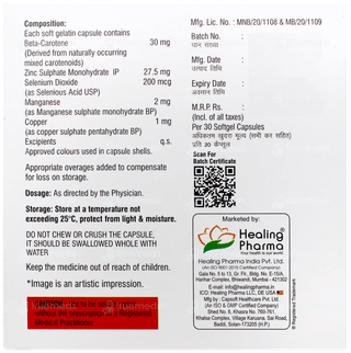 Healing Antioxidants Hc Capsule 30