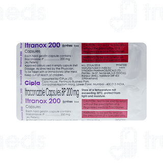 Itranox 200 Capsule 10
