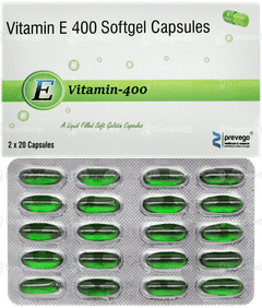 E Vitamin 400 Capsule 20