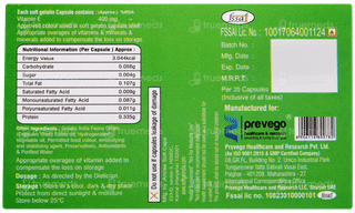 E Vitamin 400 Capsule 20