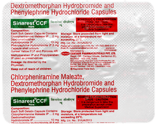 Sinarest Ccf New Capsule 15