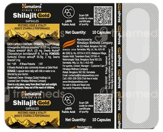 Himalaya Shilajit Gold Capsule 10