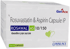 Rosawal As 10/150 Capsule 10