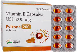 Evizone 200 Capsule 10