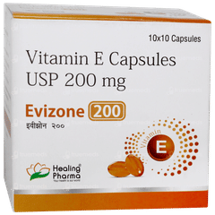 Evizone 200 Capsule 10