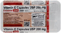 Evizone 200 Capsule 10
