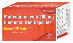 Gezond Fe Forte Capsule 10 Gezond Fe Forte Capsule 10