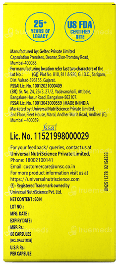 Seacod Omega 3 Fish Oil 1000mg Capsule 60