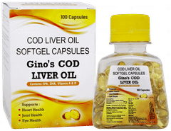 Gino's Cod Liver Oil Capsule 100