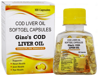 Gino's Cod Liver Oil Capsule 100