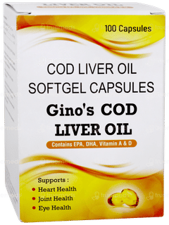 Gino's Cod Liver Oil Capsule 100