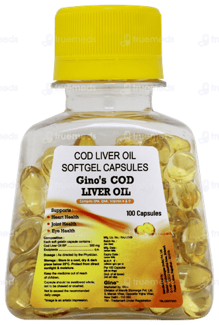 Gino's Cod Liver Oil Capsule 100