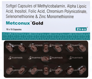 Metconux Gold Capsule 15