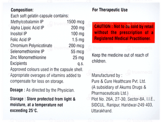 Metconux Gold Capsule 15