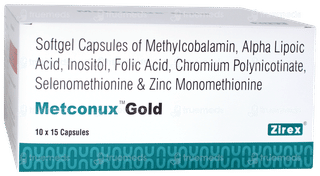 Metconux Gold Capsule 15