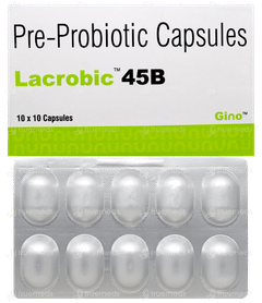 Lacrobic 45b Capsule 10
