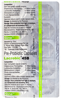 Lacrobic 45b Capsule 10