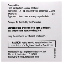 Tacgion 0.5 Capsule 10
