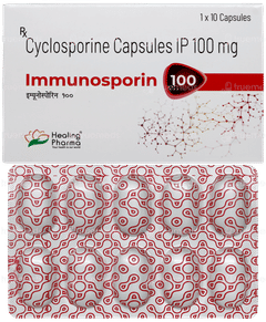 Immunosporin 100 Capsule 10