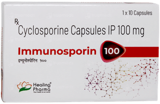 Immunosporin 100 Capsule 10