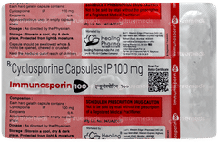 Immunosporin 100 Capsule 10