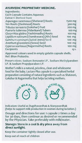 Lactare Plus Capsule 30