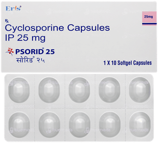Psorid 25 Capsule 10