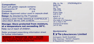 Psorid 25 Capsule 10