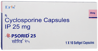 Psorid 25 Capsule 10