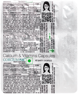 Corcium Plus Capsule 15
