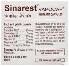 Sinarest Vapocaps Capsule 15
