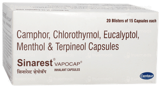 Sinarest Vapocaps Capsule 15