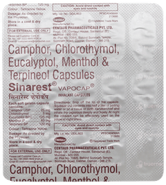 Sinarest Vapocaps Capsule 15