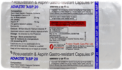 Advastat Asp 20 Capsule 10 Advastat Asp 20 Capsule 10