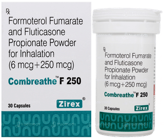 Combreathe F 250 Capsule 30