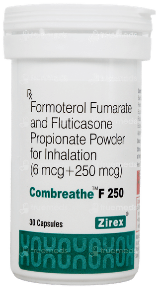 Combreathe F 250 Capsule 30