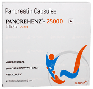 Pancrehenz 25000 Capsule 15