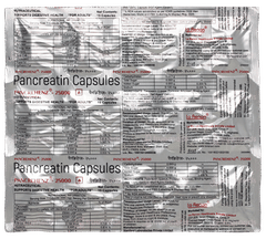 Pancrehenz 25000 Capsule 15