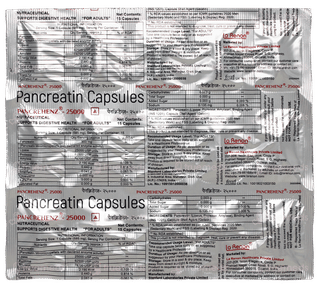 Pancrehenz 25000 Capsule 15